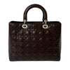 Dior Large Patent Cannage Lady Dior Secondhand