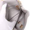 Chanel Mini Square Classic Lambskin Pearl Crush Single Flap Secondhand