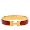 Hermès Narrow Enamel Clic H Bracelet PM Secondhand
