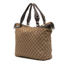 Gucci Large GG Canvas Icon Bit Satchel Secondhand