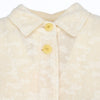 Chanel Ivory Colored Gauzed Cotton Jacket - '90s Second hand