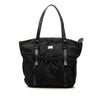 Burberry Tonal Check Nylon Tote Secondhand