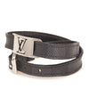 Louis Vuitton Damier Graphite Sign It Bracelet Secondhand