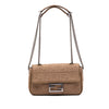 Fendi Zucca Canvas Chain Midi Baguette Secondhand