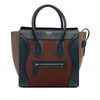 Secondhand Celine Micro Suede Tricolor Luggage Tote