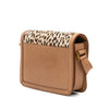 Secondhand Saint Laurent Small Calf Hair Leopard Print Solferino Satchel In Box
