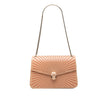 Bvlgari Medium Laser Cut Calfskin Diamond Blast Sunshine Serpenti Forever Shoulder Bag Secondhand