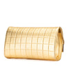 Chanel CC Choco Bar Metallic Lambskin Flap Secondhand