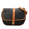 Saint Laurent Leather Trimmed Coated Canvas Crossbody Secondhand