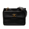 Chanel CC Caviar Front Pocket Shoulder Bag Secondhand