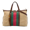 Gucci Medium Canvas Web Rania Top Handle Bag Secondhand