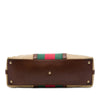 Gucci Medium Canvas Web Rania Top Handle Bag Secondhand
