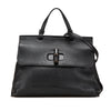 Gucci Medium Leather Bamboo Daily Satchel Secondhand