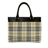 Burberry House Check Canvas Handbag Secondhand