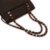 Ferragamo Nylon Grosgrain Vara Chain Tote Secondhand