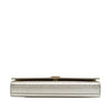 Saint Laurent Metallic Calfskin Cassandre Clutch Secondhand