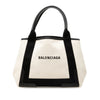 Balenciaga Canvas Navy Cabas Tote S Secondhand