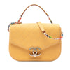 Chanel Paris Cuba Medium Quilted Caviar Thread Around Flap Secondhand