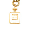 Chanel Gold Plated Chain Perfume Bottle Charm Belt Secondhand