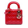 Dior Mini Patent Cannage Lady Dior Secondhand