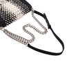 Chanel Old Medium Satin Pearl Embellished Boy Flap Secondhand