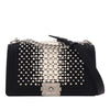 Chanel Old Medium Satin Pearl Embellished Boy Flap Secondhand