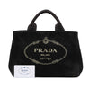 Prada Small Canvas Canapa Logo Satchel Secondhand