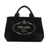 Prada Small Canvas Canapa Logo Satchel Secondhand