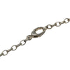 Gucci Sterling Silver Interlocking G Pendant Necklace Secondhand
