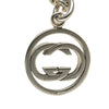Gucci Sterling Silver Interlocking G Pendant Necklace Secondhand