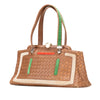 Bottega Veneta Velvet Trimmed Nappa Intrecciato Frame Bag Secondhand