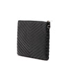 Saint Laurent Calfskin Matelasse Monogram Document Holder Secondhand