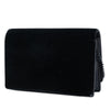 Saint Laurent Velvet Crystal Monogram Kate Tassel Wallet on Chain Secondhand