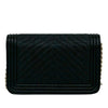 Chanel Chevron Caviar Boy Wallet on Chain Secondhand