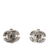 Secondhand Chanel CC Brass and Strass Clip On Earrings