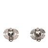 Secondhand Chanel CC Brass and Strass Clip On Earrings