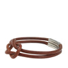 Hermès Leather Atame Knot Bracelet Secondhand