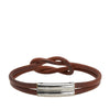 Hermès Leather Atame Knot Bracelet Secondhand