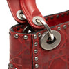 Dior Mini Embossed Calfskin Cannage Studded Flower Lady Dior Secondhand