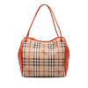 Burberry Small Haymarket Check Coated Canvas Canterbury Tote Secondhand