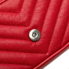 Saint Laurent Baby Sheepskin Chevron Classic Monogram Chain Bag Secondhand