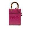 Fendi Mini Leather Sunshine Shopper Tote Secondhand