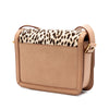 Saint Laurent Small Calf Hair Leopard Print Solferino Satchel In Box Secondhand