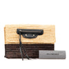 Balenciaga Motocross Classic Envelope Giant 12 Raffia Clutch Secondhand