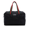 Gucci GG Canvas Web Travel Bag Secondhand
