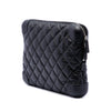 Chanel Large CC Quilted Lambskin Classic Trunk Case Secondhand