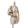 Celine Zebra Print Canvas Ava Shoulder Bag Secondhand