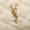 Saint Laurent Mini Quilted Lambskin Becky Double Zip Crossbody Secondhand