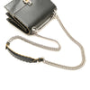 Fendi Small Scalloped Leather Kan I Crossbody Secondhand