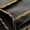 Fendi Small Scalloped Leather Kan I Crossbody Secondhand